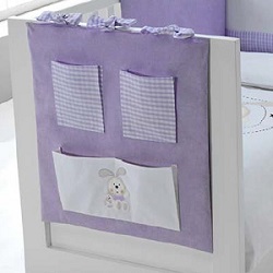 Muralera de cuna para la habitación del bebé.