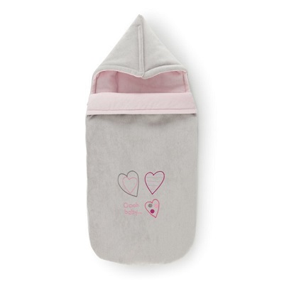 Saco con capucha velour coleccion Juliette