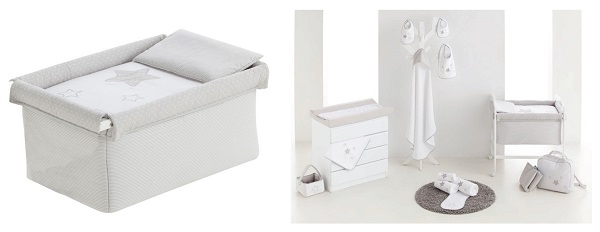 Vestiduras de minicuna