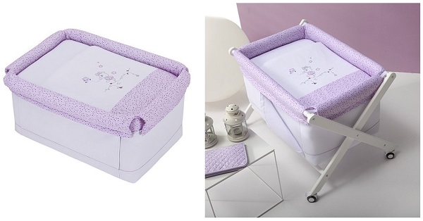 Vestidura para minicuna