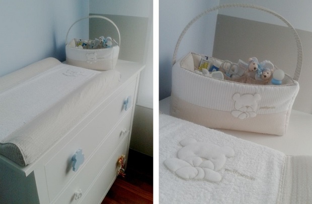 transformar cómoda en cambiador para bebés