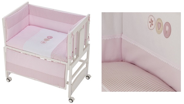 vestidura minicuna colecho allegra bolin bolon Bianca