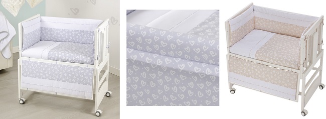 vestidura minicuna colecho allegra bolin bolon coleccion Cora