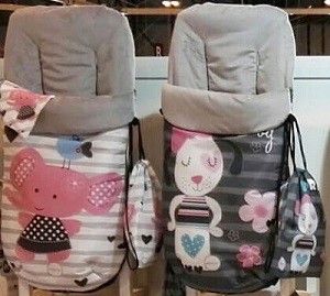 sacos estampados para carritos temporada invierno 2017