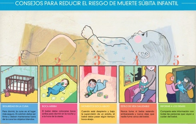 consejos para reducir sindrome muerte subita del lactante