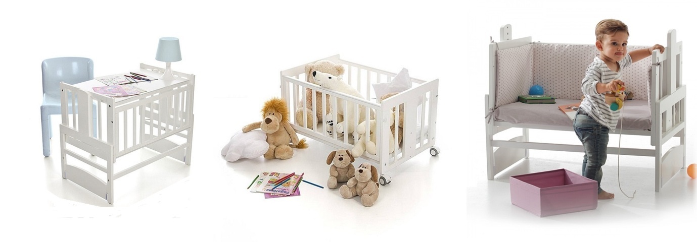 minicuna Colecho Allegra convertible escritorio