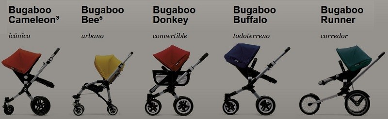 modelos de carrito bugaboo
