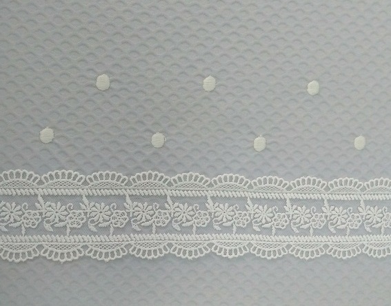 detalle tejido pique gris