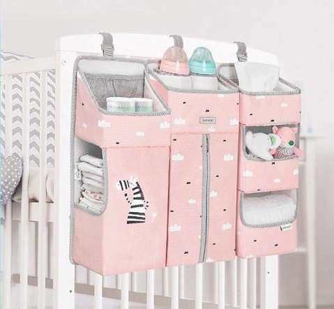 bolsillero decorativo para cuna del bebe
