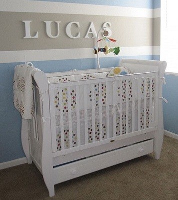 letrero decorativo para dormitorio recien nacido