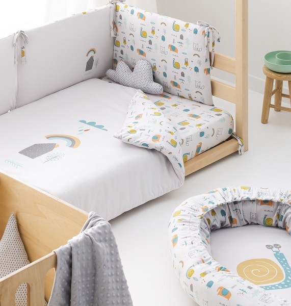 cojin nido bebe para dormitorio