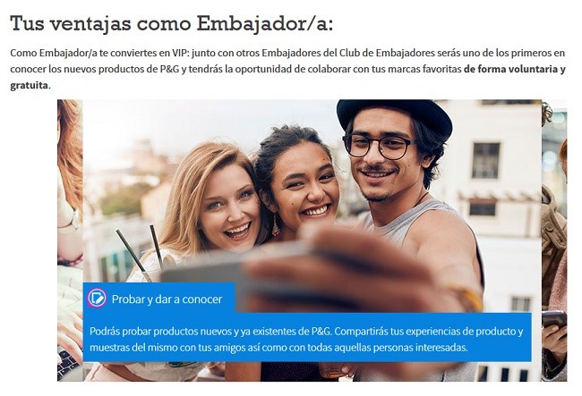club embajadores p&g muestras gratis club embajadores p&g muestras gratis