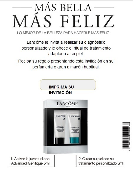 crema Lancome gratis para mujer embarazada crema Lancome gratis para mujer embarazada