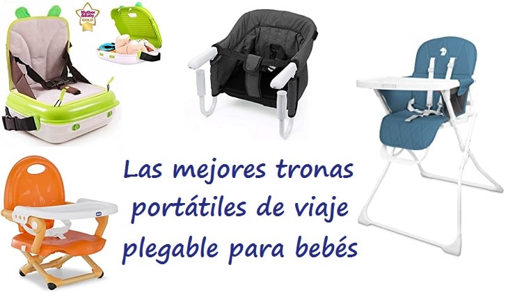 trona portatil de viaje plegable comprar mejor opiniones