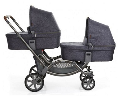 coche para gemelos forma tandem