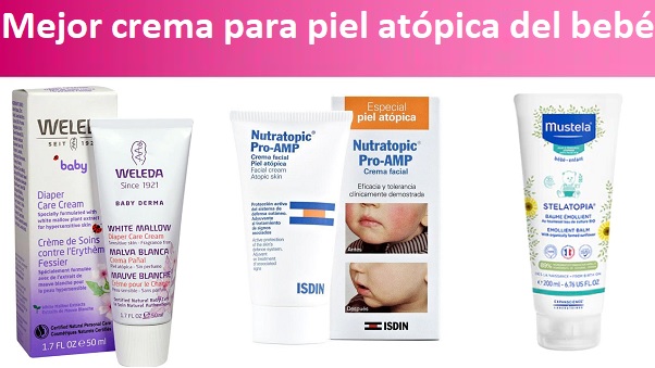mejor crema para piel atopica del bebe
