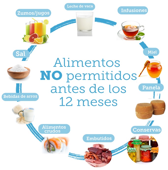 comidas no permitidas para bebes de 6 meses comidas no permitidas para bebes de 6 meses