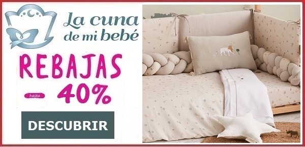 Rebajas de verano La Cuna de mi Bebé Descuentos La Cuna de mi Bebé